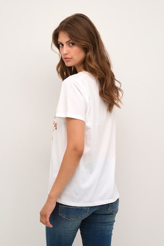 Cream Shirt 'Elvire' in White