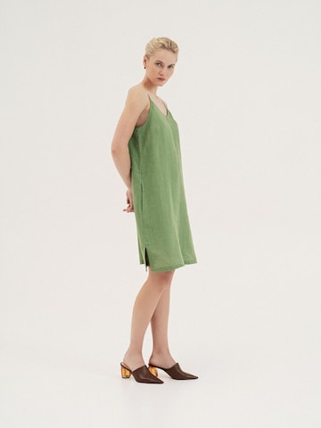 AmourLinen - Vestido 'Zoe' en verde
