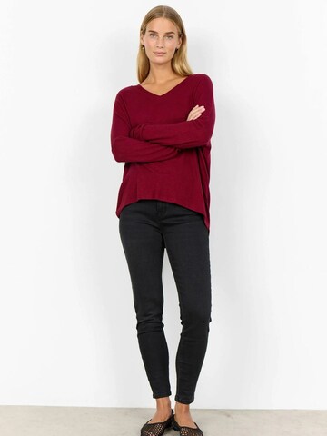 Haut ' SC-BIARA ' Soyaconcept en rouge