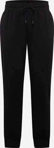 Effilé Pantalon Hackett London en noir : devant