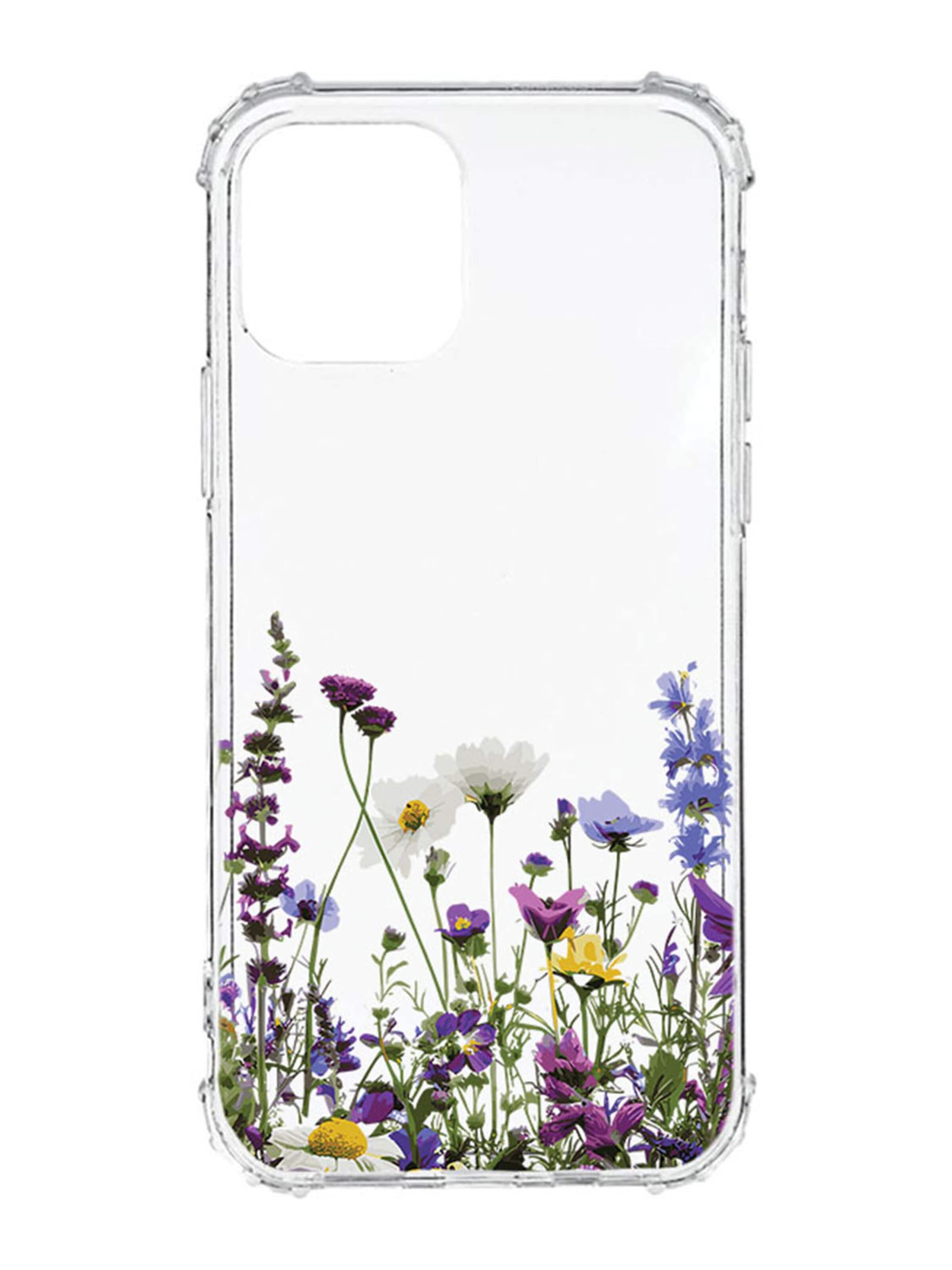 BestCase Smartphonehülle 'BestCase® Anti Shock Case For Apple iPhone 11, Floral - Wildflowers, 754401 AS 2040'‌‌‌‌‌‌‌‌‌ in Grün: Vorderseite