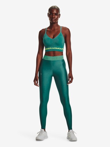 UNDER ARMOUR Skinny Workout Pants in Green