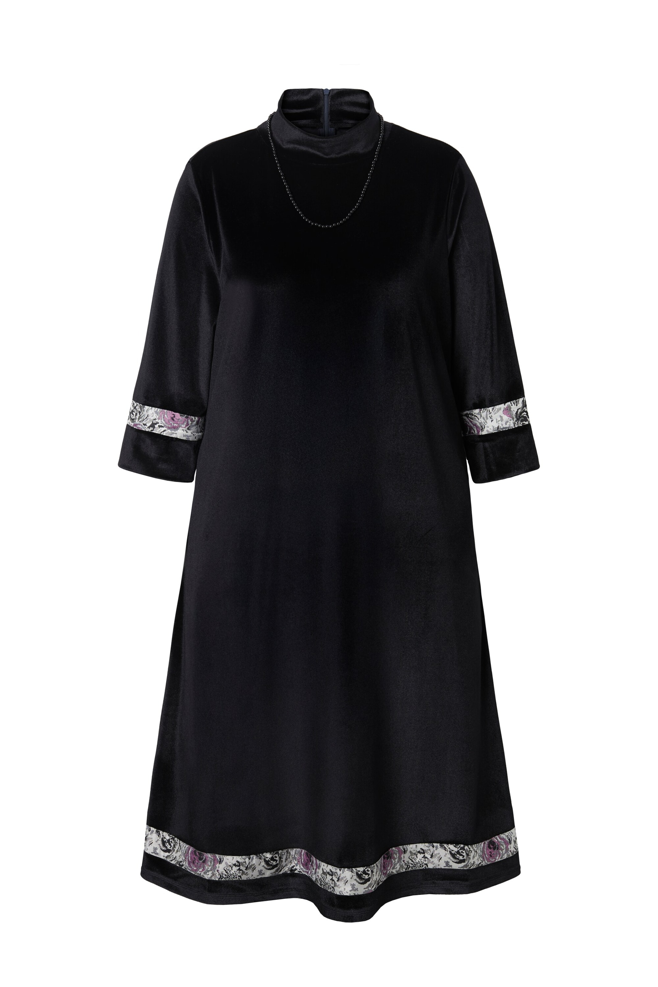 Ulla Popken Jurk in Zwart: voorkant