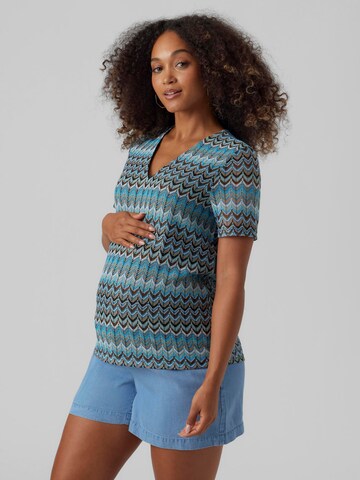 Vero Moda Maternity Shirts 'VMMDicte' i blå: forside