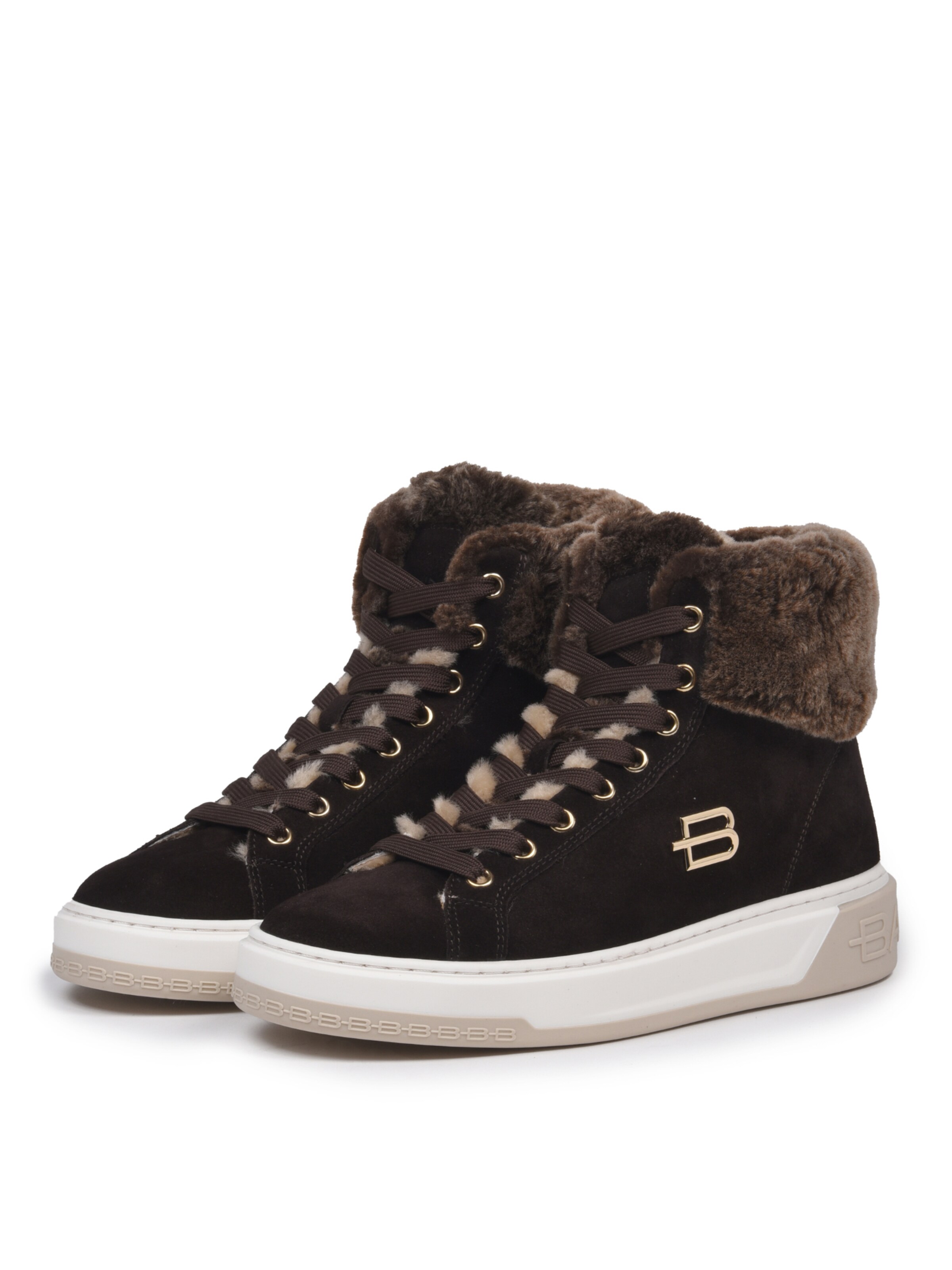 BALDININI High-top trainers in Black