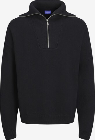 JACK & JONES Sweater in Black: front