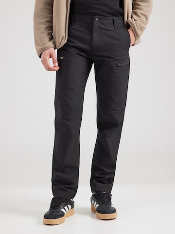 Vintage Industries Szabványos Nadrág 'Kenny' - fekete: elől