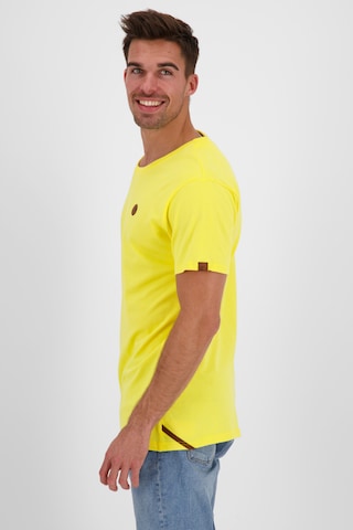 T-Shirt 'MaddoxAK' Alife and Kickin en jaune