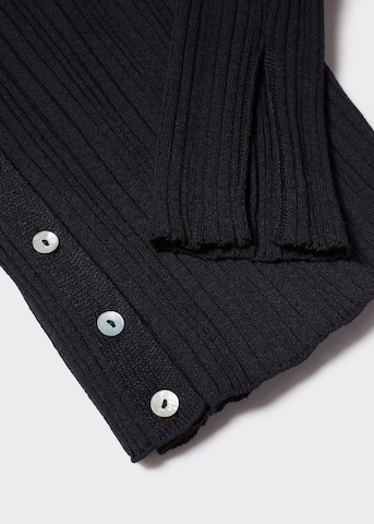 Cardigan 'Paulina' MANGO en noir