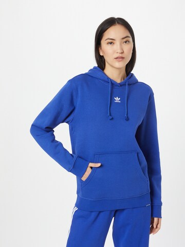 ADIDAS ORIGINALS Sweatshirt 'Adicolor Essentials Fleece' in Blau: predná strana