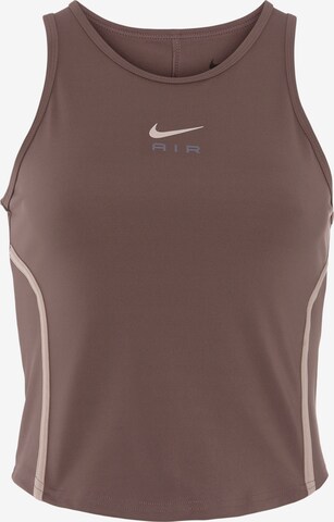 NIKE Sports Top in Brown: front