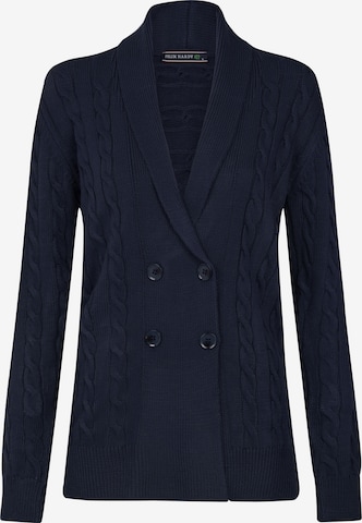 Cardigan Felix Hardy en bleu : devant