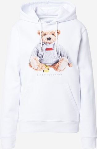 EINSTEIN & NEWTON Sweatshirt in White: front