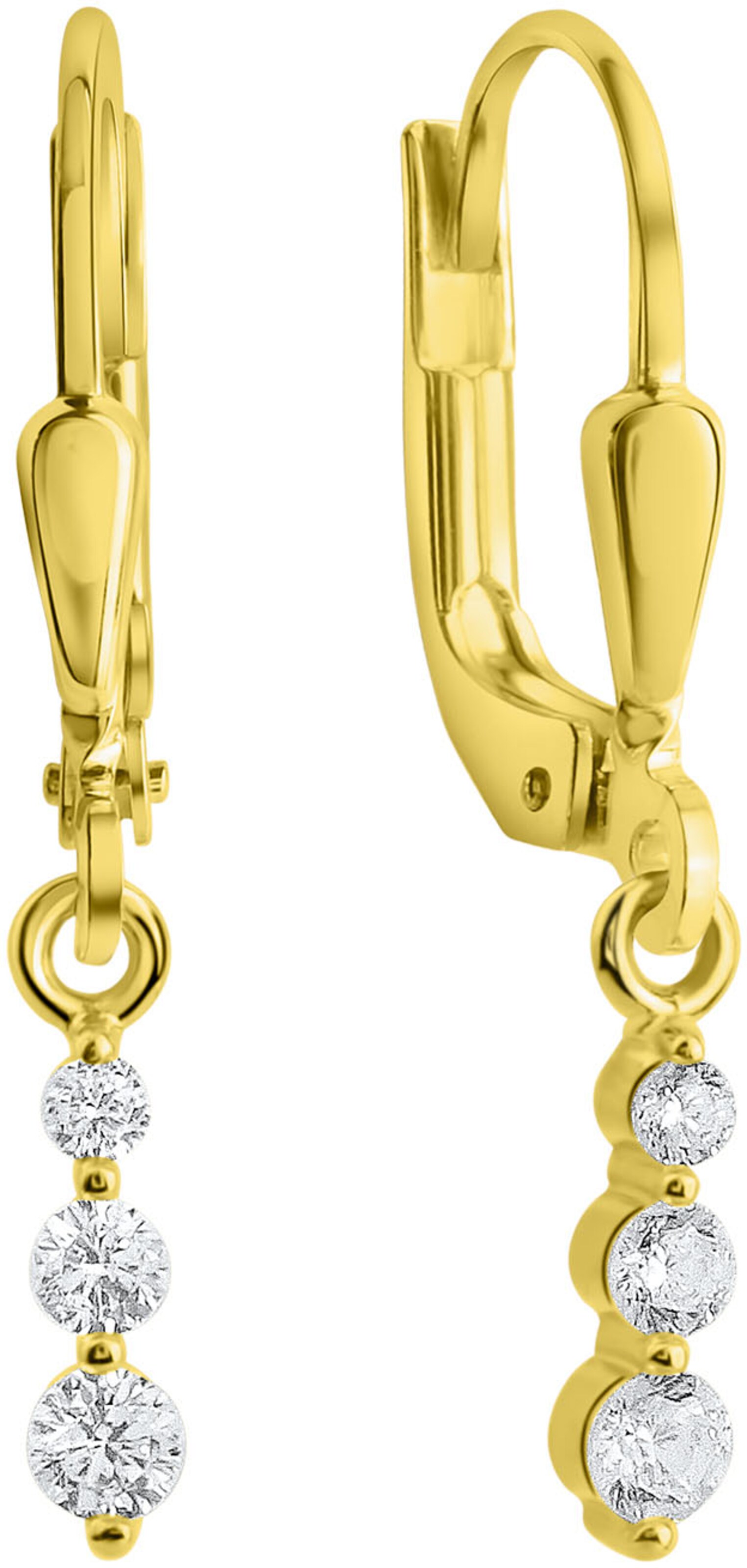 FIRETTI Earrings in Gold: front