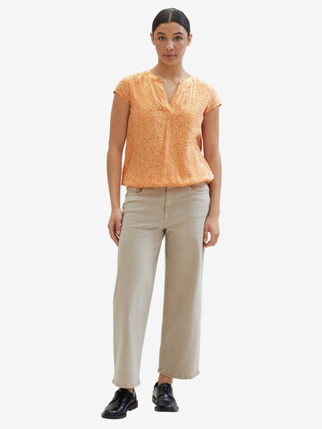 TOM TAILOR Blouse in Orange