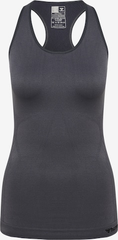 Hummel Sporttop 'Tif' in Schwarz: Vorderseite