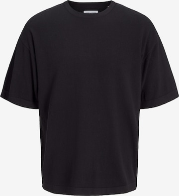 JACK & JONES Trui 'JJEEMIL' in Zwart: voorkant