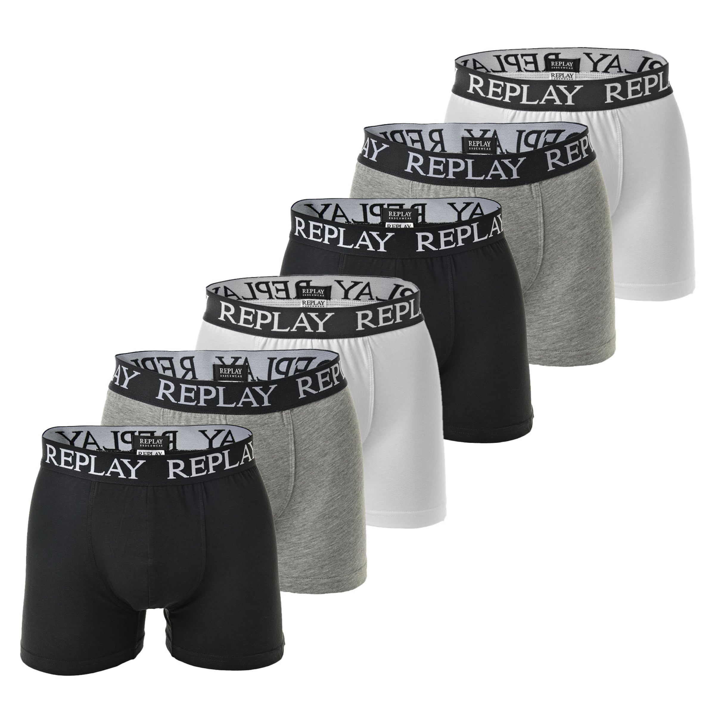 Boxer di REPLAY in grigio: frontale