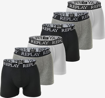 REPLAY Boxer shorts in Grey: front