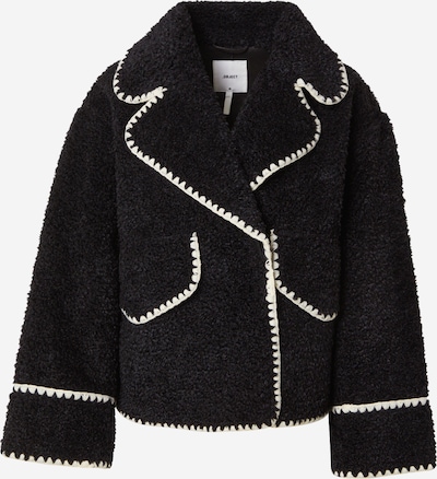 OBJECT Prijelazna jakna 'Shiren' u crna / vuneno bijela, Pregled proizvoda