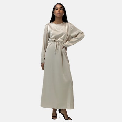 Elara Dress in 34-42 in Beige, Item view