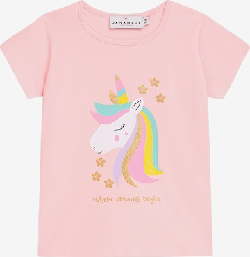 Maglietta di Danamade in rosa: frontale