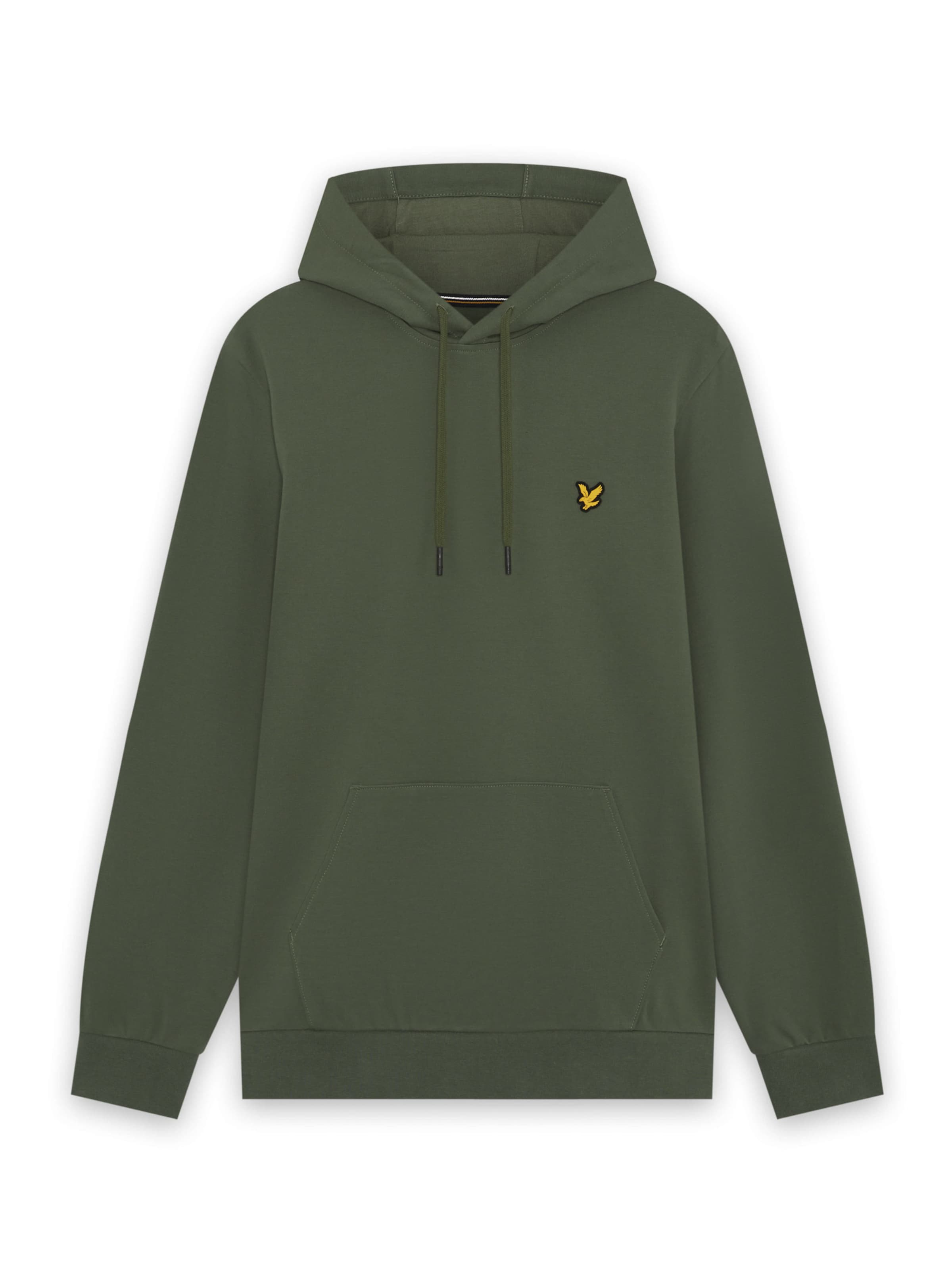 Lyle & Scott Sweatshirt in Groen: voorkant