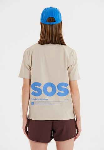 SOS Shirt in Beige: front