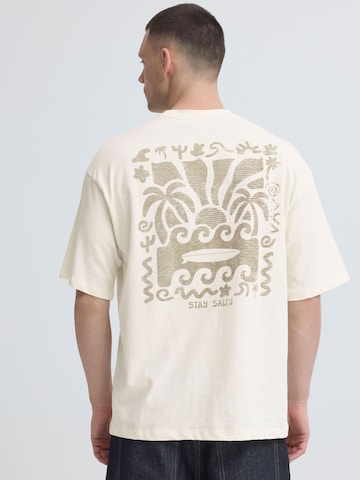 BLEND Shirt ' BHKarim Graphic ' in White