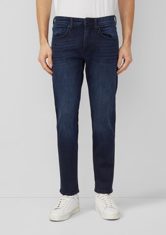 Coupe slim Jean 'Nelio' s.Oliver en bleu : devant