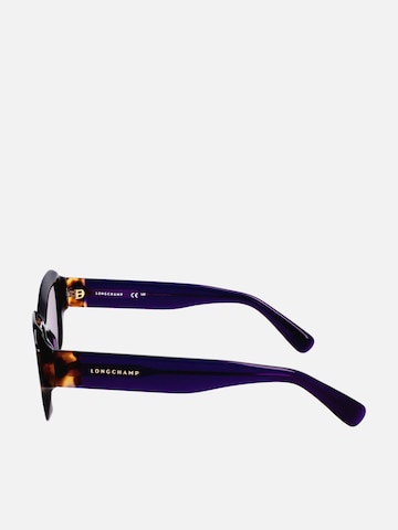 Longchamp Zonnebril 'Longchamp LO749S Transparent olive/havana 50/21/140 Women Sunglasses' in Lila