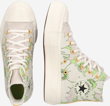 CONVERSE - Sapatilhas altas 'Chuck Taylor All Star' em bege