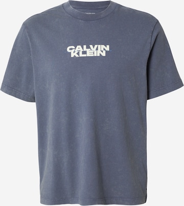 Calvin Klein Jeans - Camisa '20S' em azul: frente
