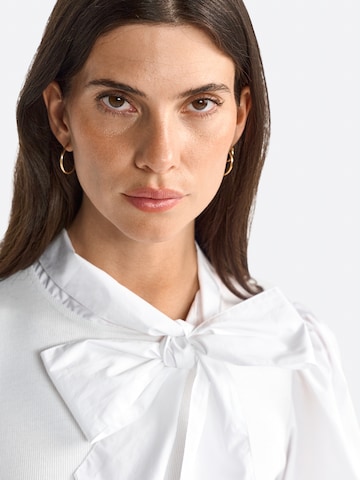 Chemisier Rich & Royal en blanc
