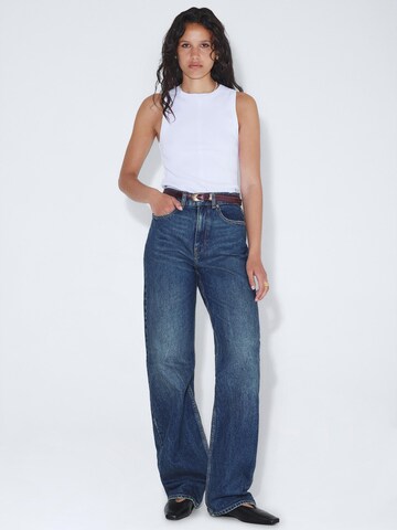 Dr. Denim Regular Jeans 'Echo High Straight - Jeans'‌ in Blau