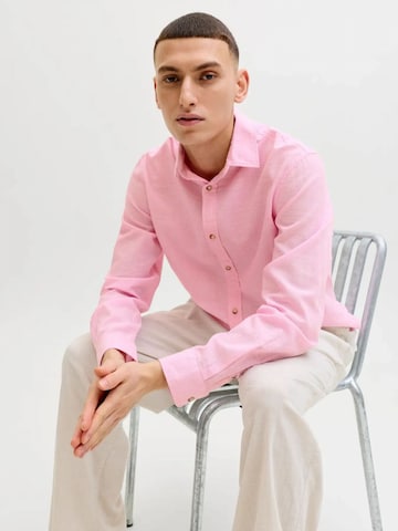 Jacks & Jones Regular fit Overhemd in Roze