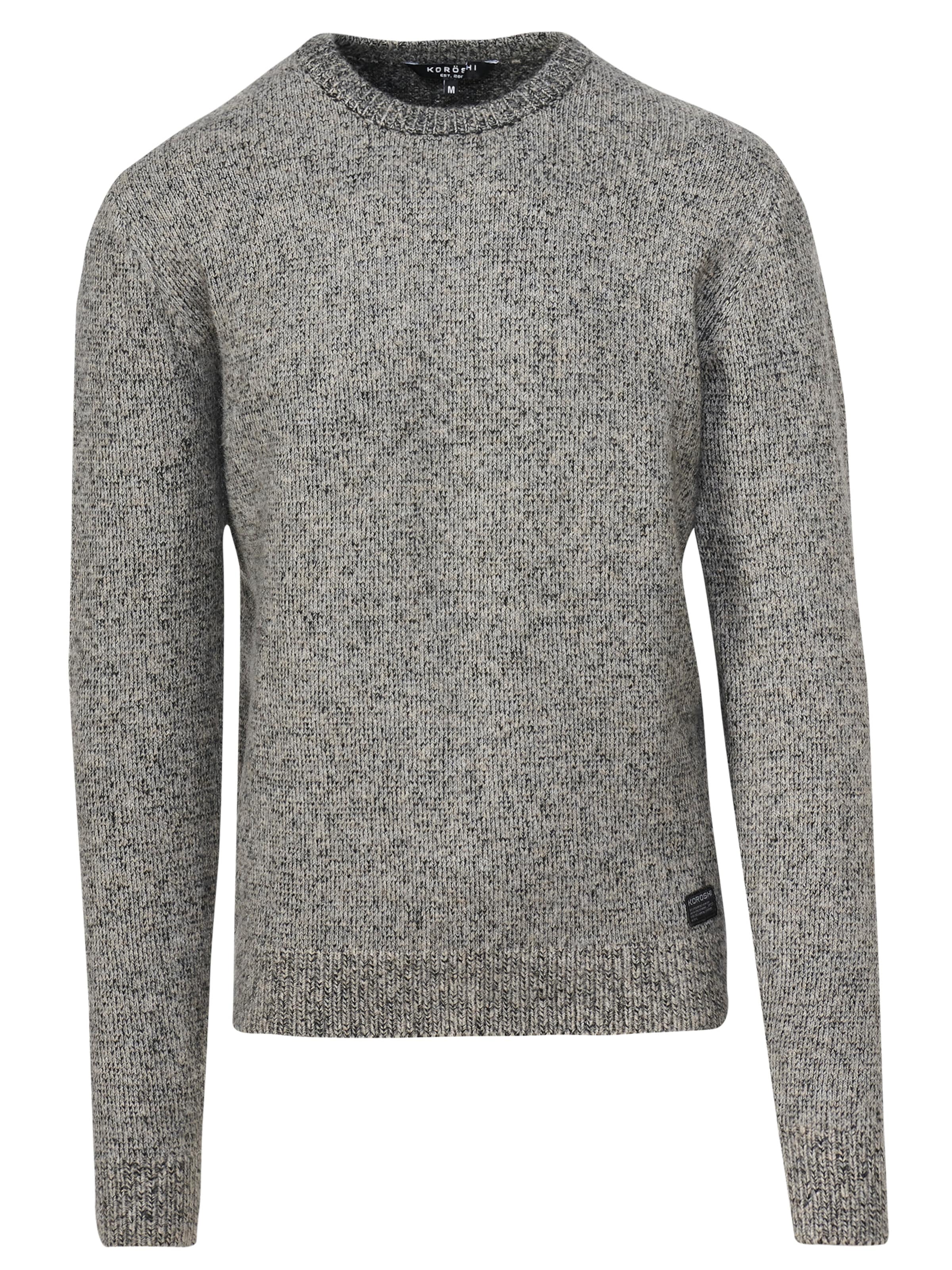 KOROSHI Pullover 'Punto' i grå: forside