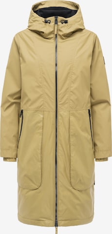 NAVAHOO - Sobretudo meia-estação 'Edelumhang 14' em verde: frente