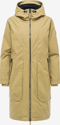 NAVAHOO Mantel 'Edelumhang 14' in khaki, Produktansicht