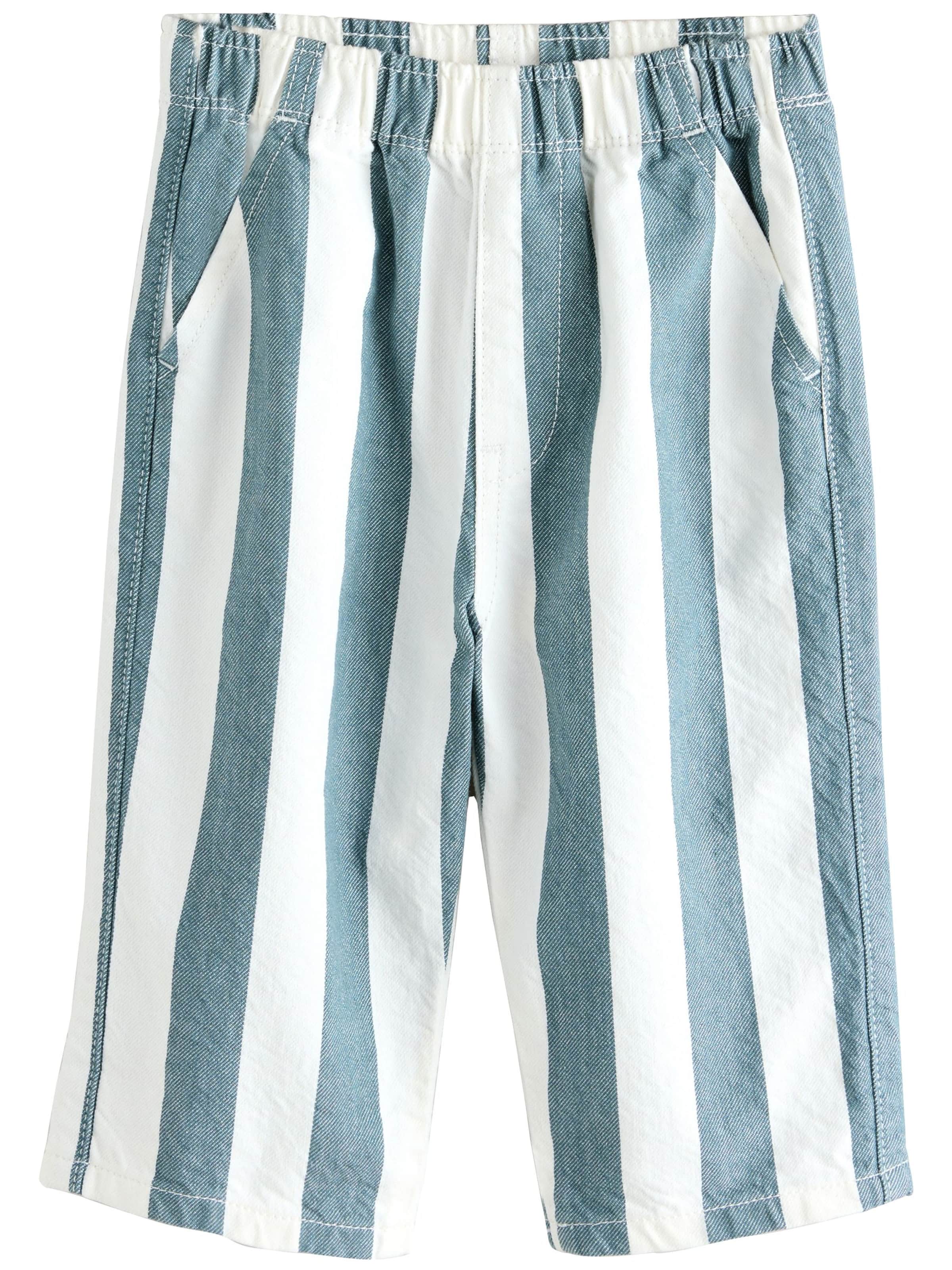 Next Wide leg Byxa i blå: framsida