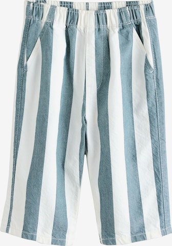 mėlyna Next Plačios klešnės Kelnės: priekis