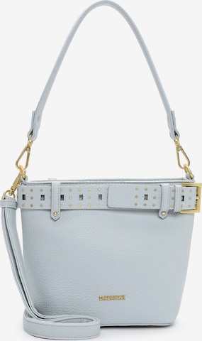 Emily & Noah Skuldertaske 'Justine' i blå: forside