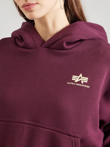 ALPHA INDUSTRIESSweater majica - crvena boja
