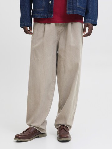 JACK & JONES Loosefit Laskosfarkut 'JPSTEVAN BLAINE' värissä harmaa: etupuoli