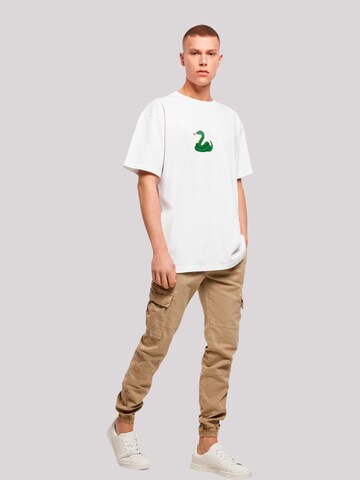 emoji couture Shirt 'Snake with sequins' in Weiß