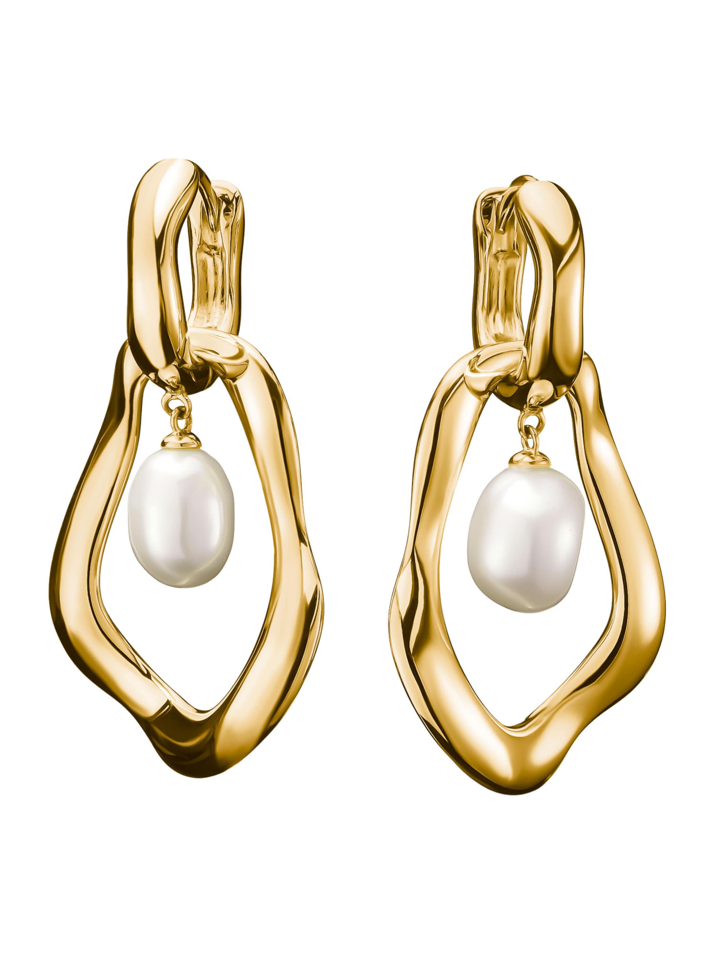 Thomas Sabo Ohrringe in Gelb: Vorderseite