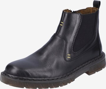 Bottes Rieker en noir : devant