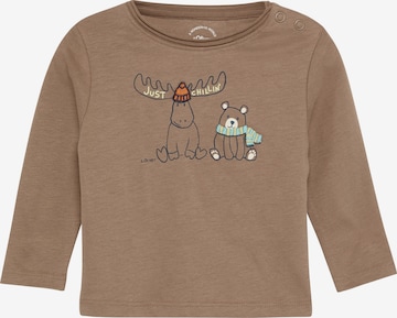 s.Oliver Shirt in Bruin: voorkant