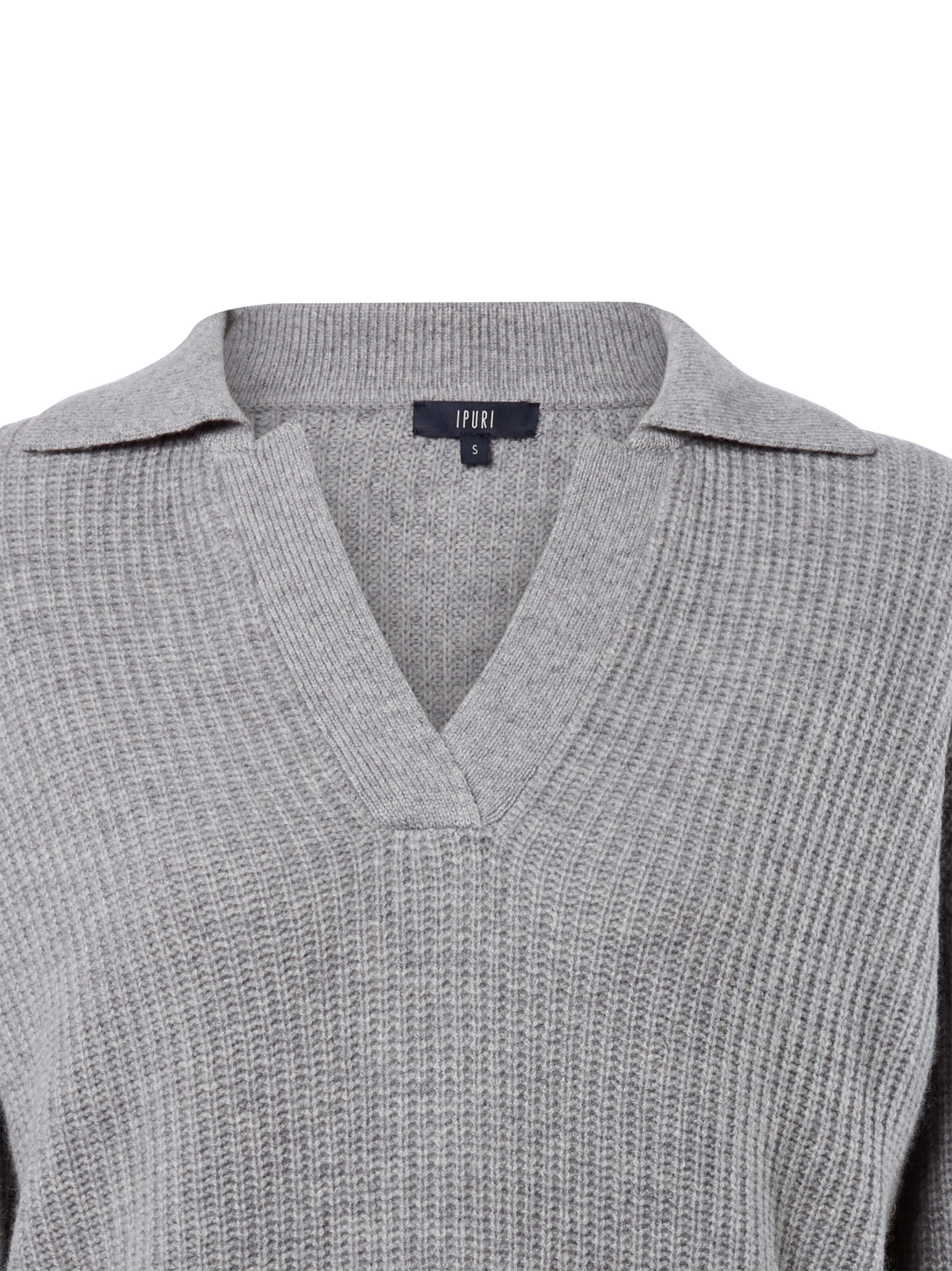 Ipuri Strickpullover in Grau