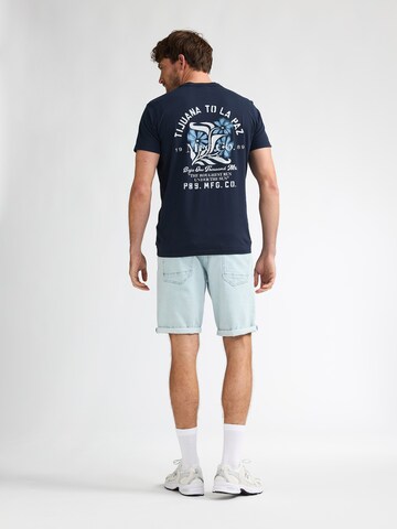 Petrol Industries Shirt 'Onix' in Blue